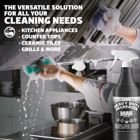 MA5X Heavy Duty Degreaser Black - Commercial Grade Professional