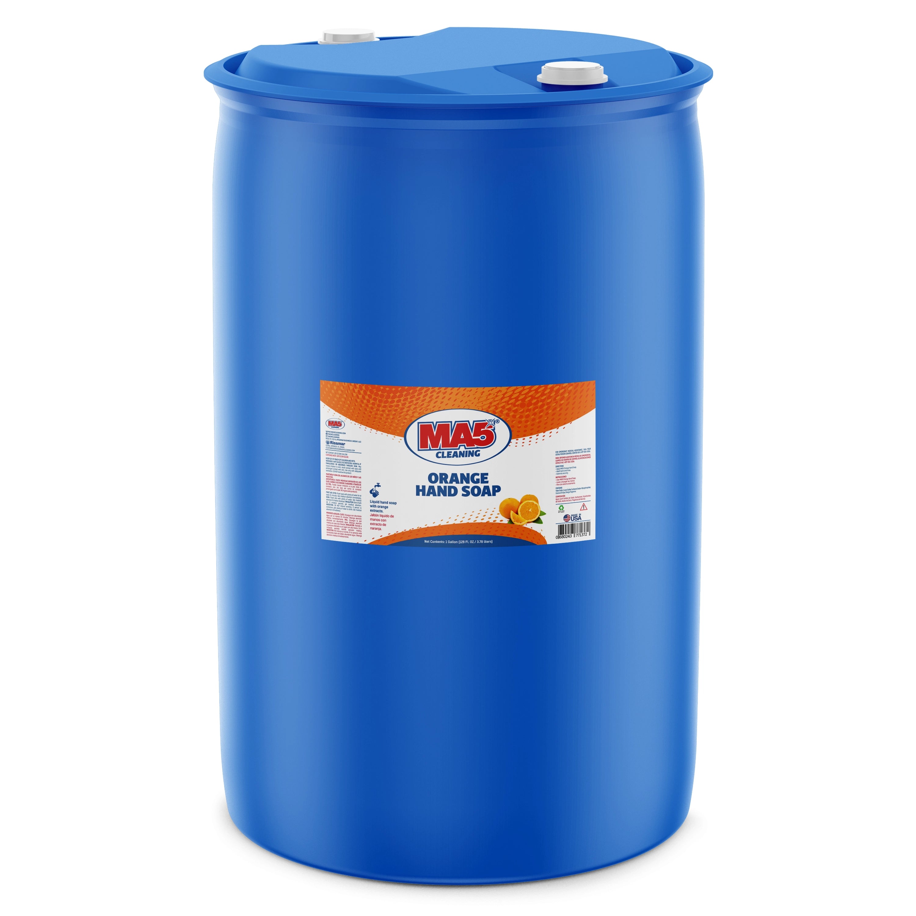 Orange Hand Soap | Commercial Grade Multi-Use | 55 Gallon Drum – MA5X®