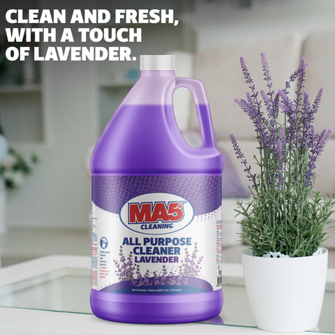 MA5X Professional Lavender All-Purpose Cleaner - Commercial Grade Multi-Surface