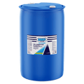 Blue barrel with a label for MA5x marine 5% Vinegar All Purpose Cleaner product, on a white background. 55 Gallon Size.