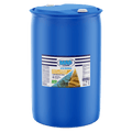 MA5X Eco Marine Vinyl Shine and Protectant in a sealed blue 55-gallon plastic drum with the Eco Marine label, on a white background.