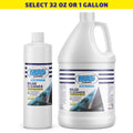 Two bottles of MA5x Cleaning Eco Marine Bilge Cleaner Concentrate, 32 ounces and 1 gallon, on a white background.