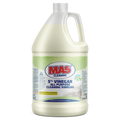 A gallon-sized bottle of MA5X VINEGAR 5% All Purpose Cleaning Vinegar with a label that includes the brand name and product description.