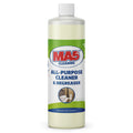 Bottle of MA5x Cleaning All-Purpose Cleaner & Degreaser, 32 fl oz (946 mL), featuring a blue and green label with a clean bathroom image. The product is a concentrated formula designed for versatile surface cleaning and degreasing.