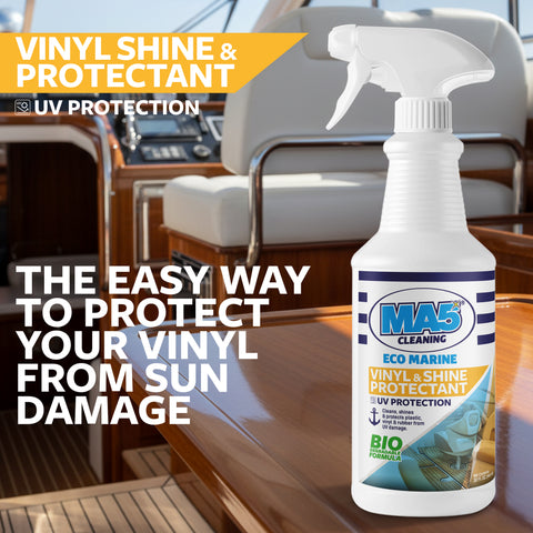 MA5X Vinyl Cleaner Spray - Boat Vinyl UV Protectant and Shine