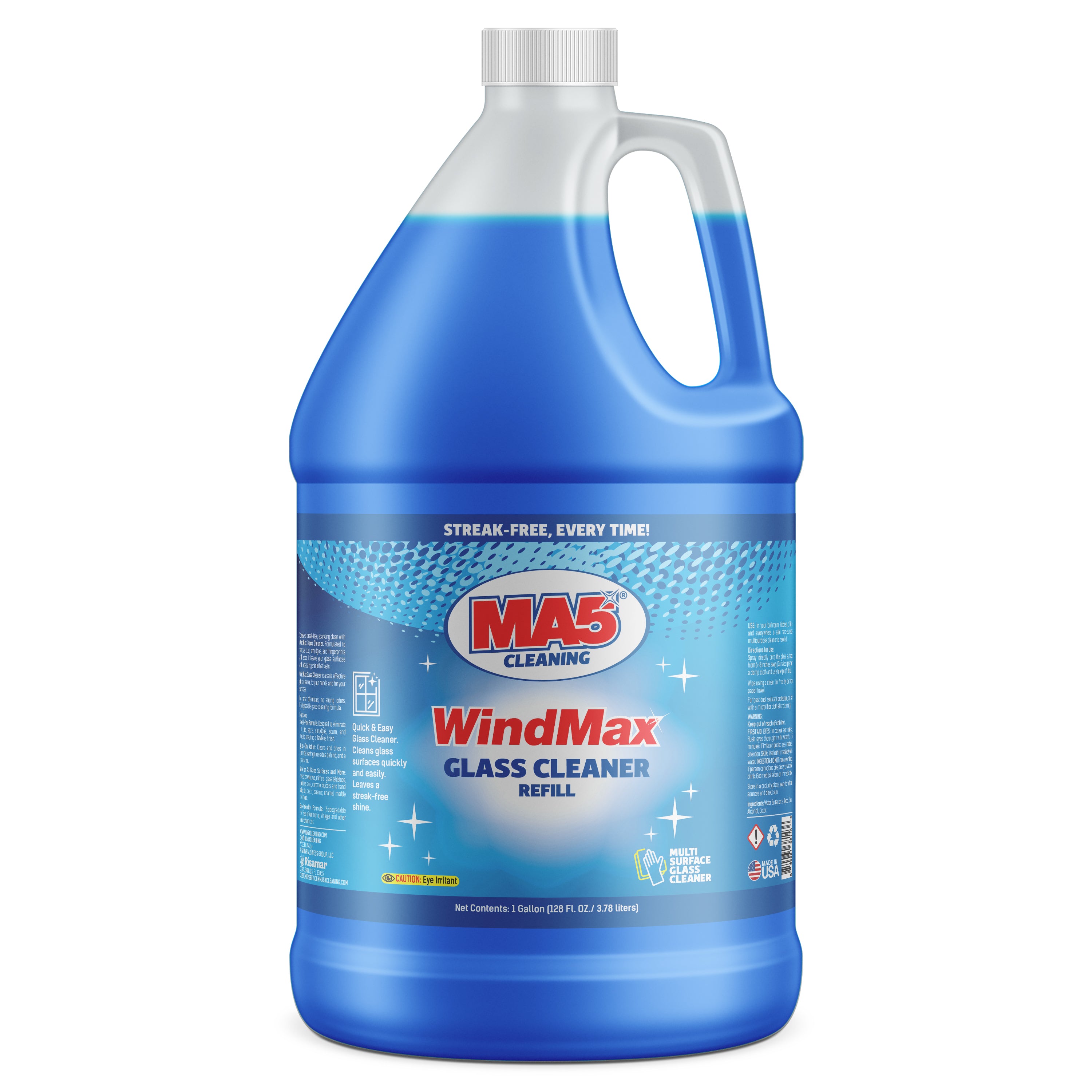 MA5X WindMax Professional Odorless Glass Cleaner | Streak-Free