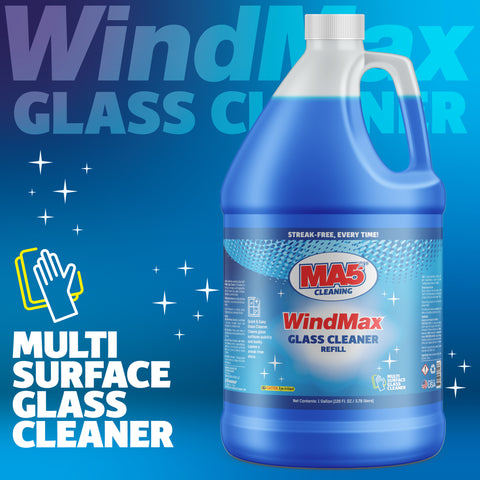 MA5X WindMax Pro Glass Cleaner - Streak-Free Multi-Surface